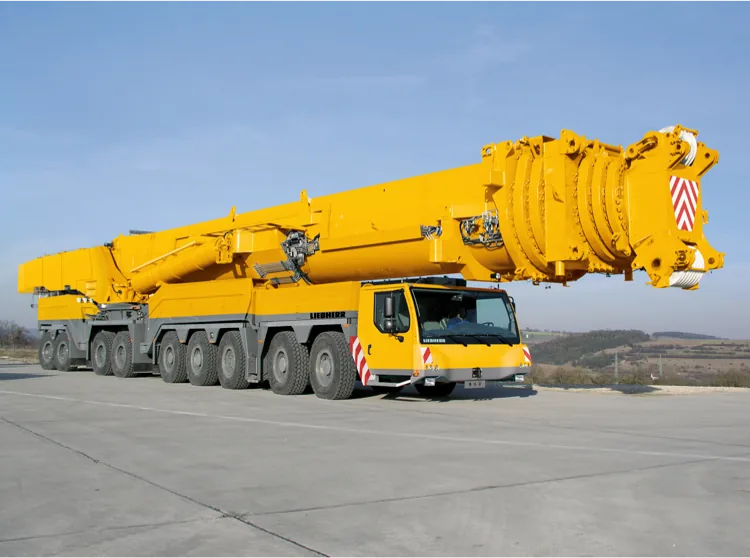 Mobilkran für Baumaschinen-Systemkomponenten